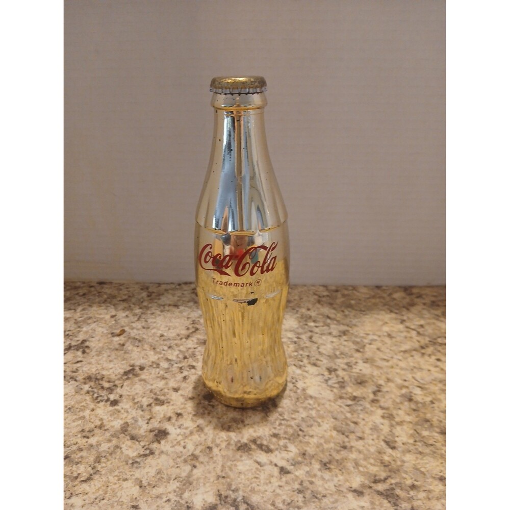 OIlympic Coca-Cola Gold Bottle Collectible